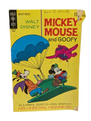 1960's Vintage Mickey Mouse Comic