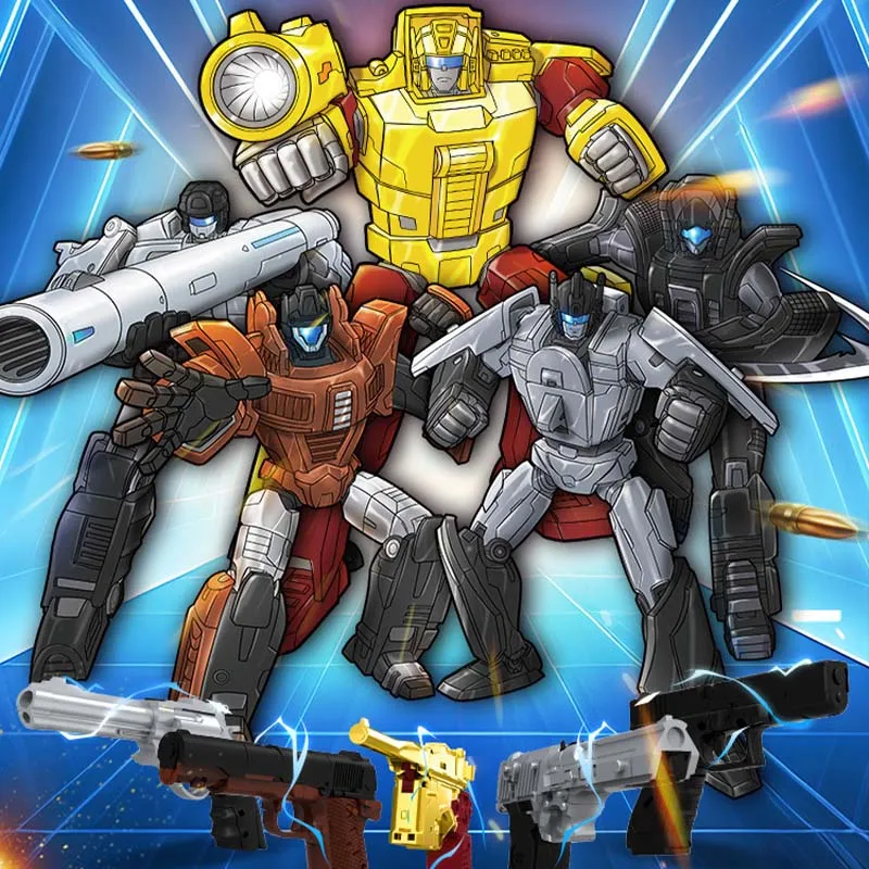 2025 New products Fun Gorgeous Transformation Alloy Robot Toys