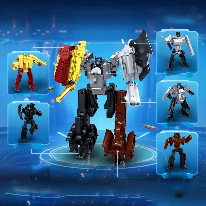 2025 New products Fun Gorgeous Transformation Alloy Robot Toys