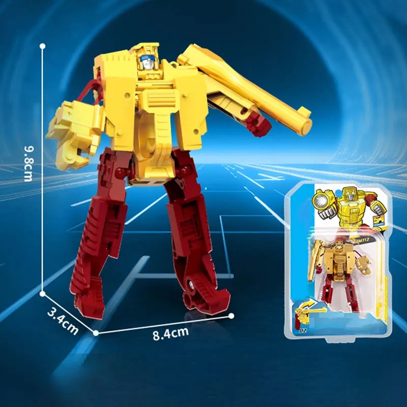 2025 New products Fun Gorgeous Transformation Alloy Robot Toys