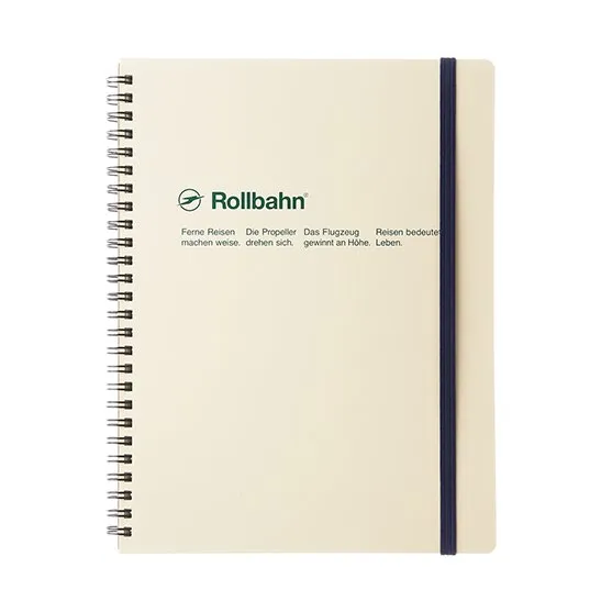 A5 Spiral Notebook - Cream