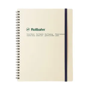 A5 Spiral Notebook - Cream