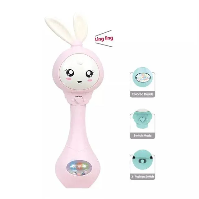 Baby Toys Soft Plush Mobile Rattles Toys Elephant Stacking