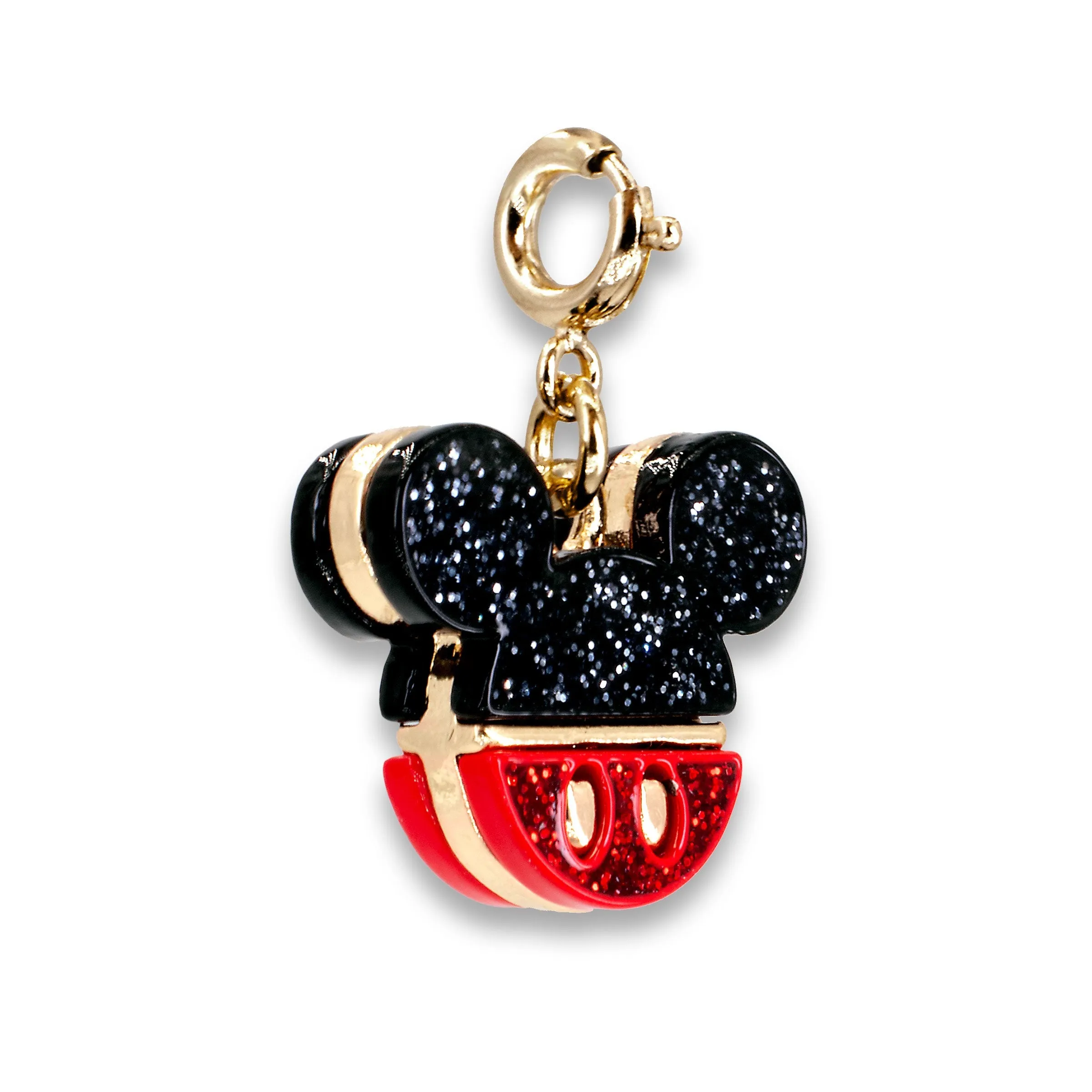 CHARM IT! Gold Glitter Mickey Mouse Icon Charm