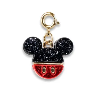 CHARM IT! Gold Glitter Mickey Mouse Icon Charm
