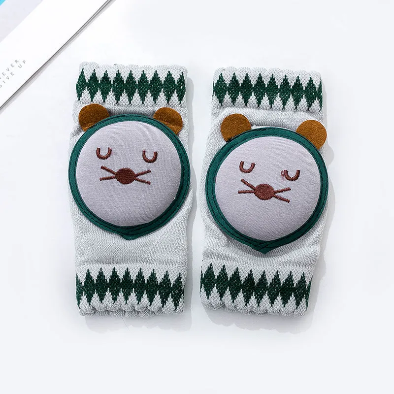 Cute Cartoon Design Baby crawling Knee Pads