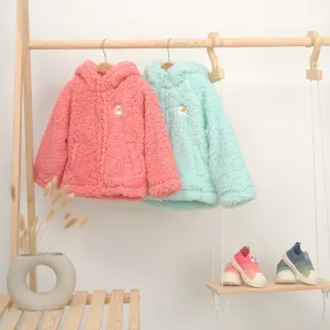 Daisy Oversized Teddy Fur Hooded Coat