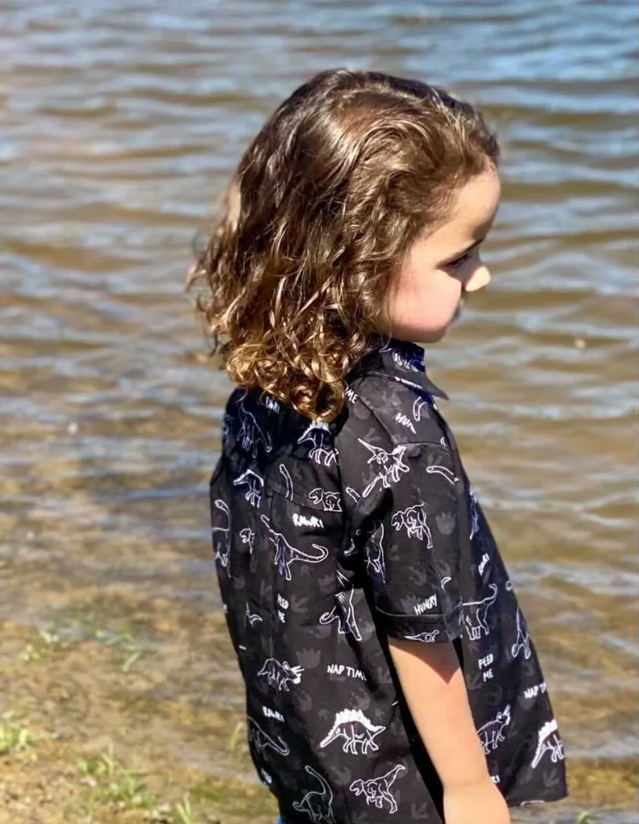 Dinosaur Youth Button Down