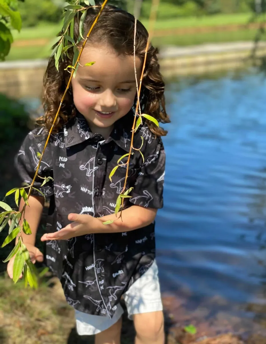 Dinosaur Youth Button Down