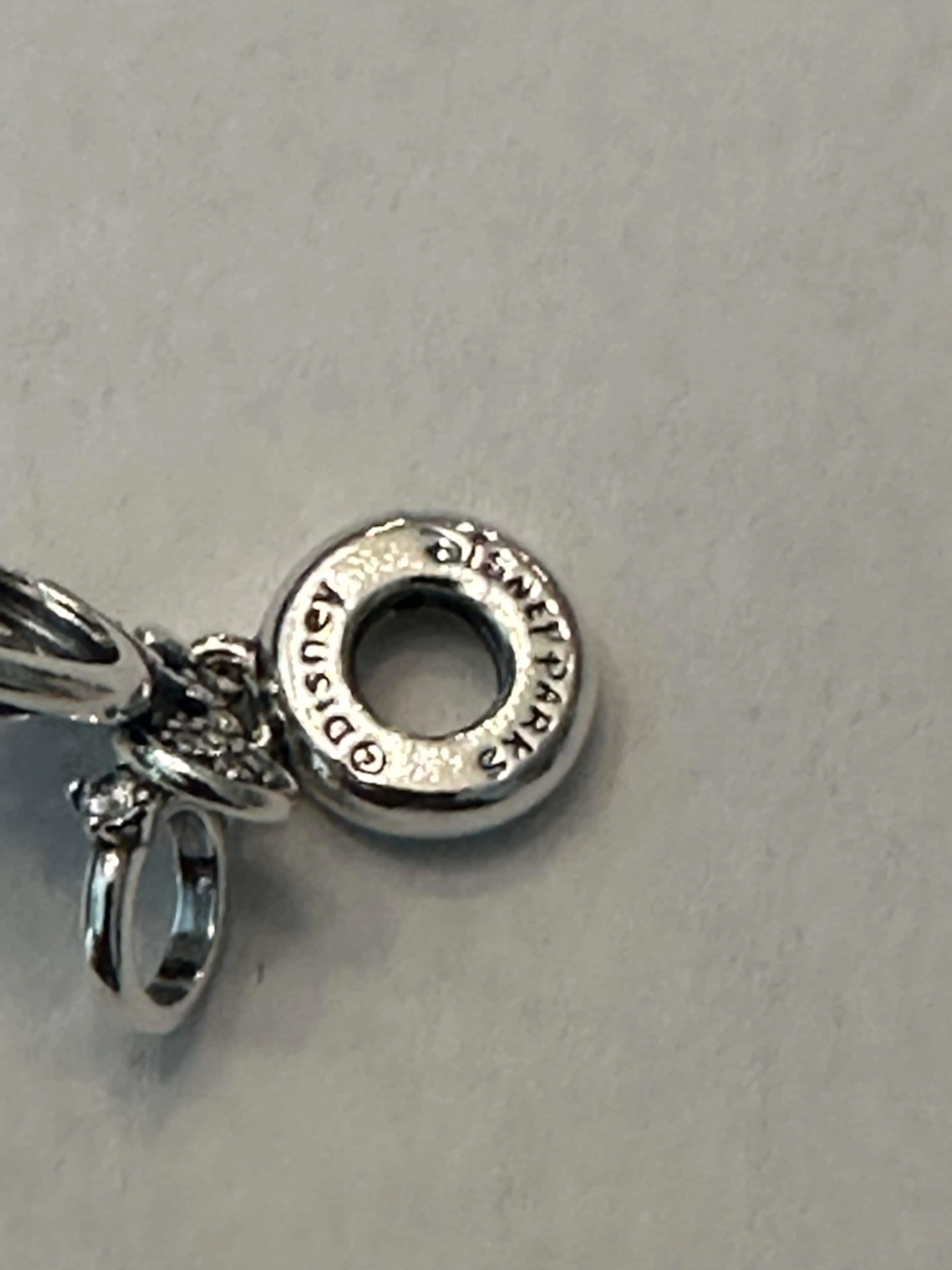 Disney Parks Pandora Bride Minnie Ears Headband Ring Charm Dangle 2023 Exclusive