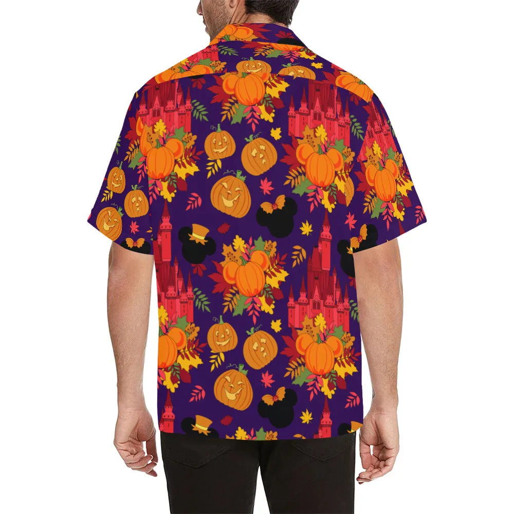 Fall Castles Hawaiian Shirt