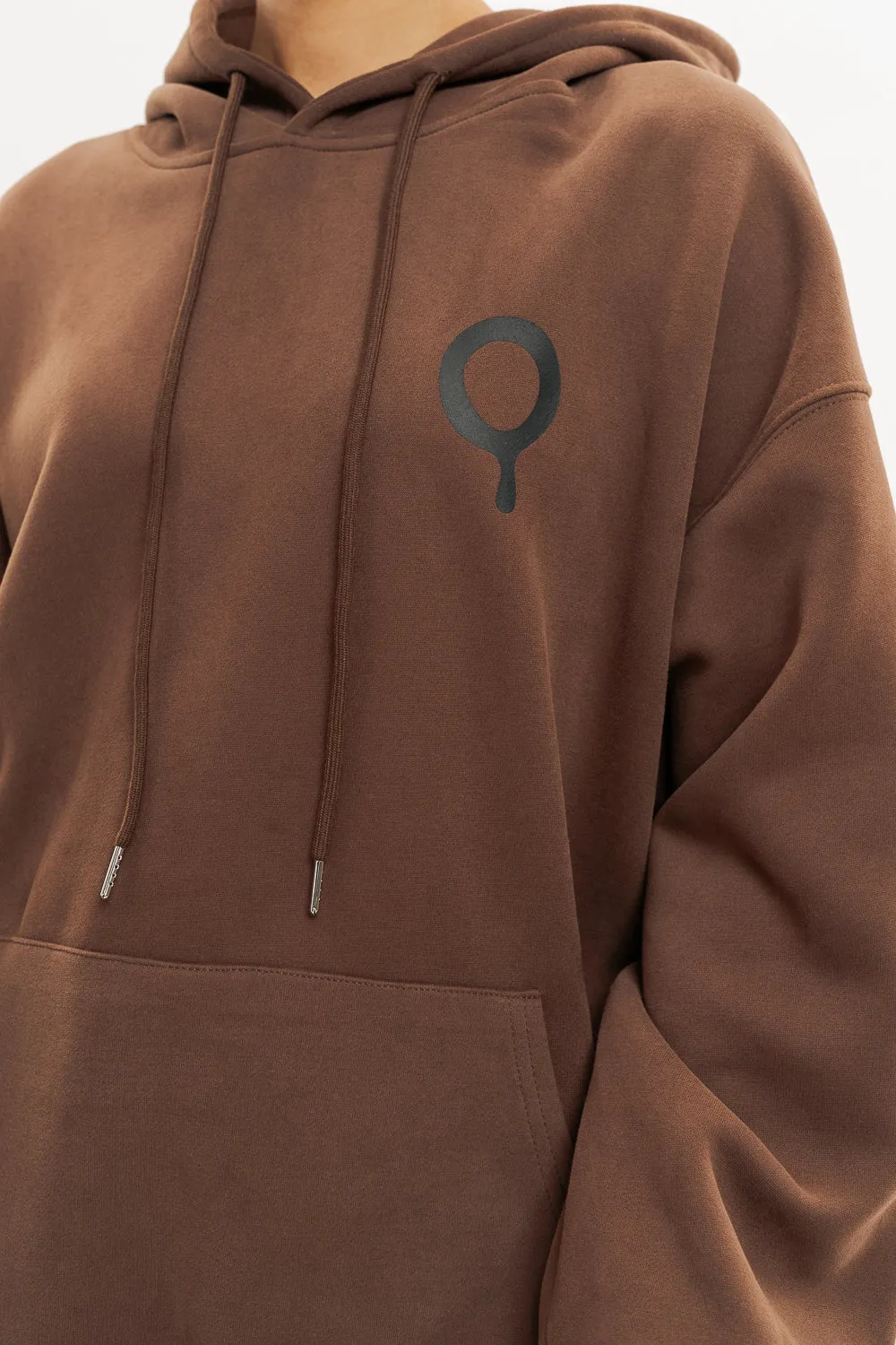Mickey 3D Hoodie In Brown