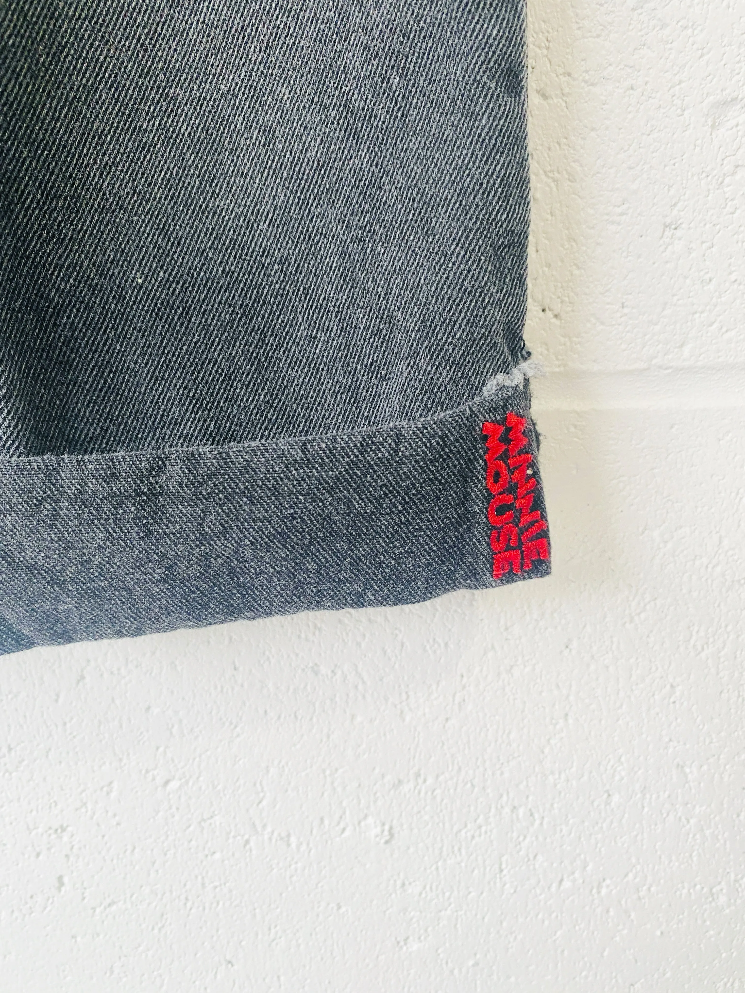 Minnie Wide Leg Paper Bag Jeans, 18-24 months