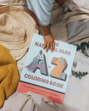 National Parks A-Z Coloring Book