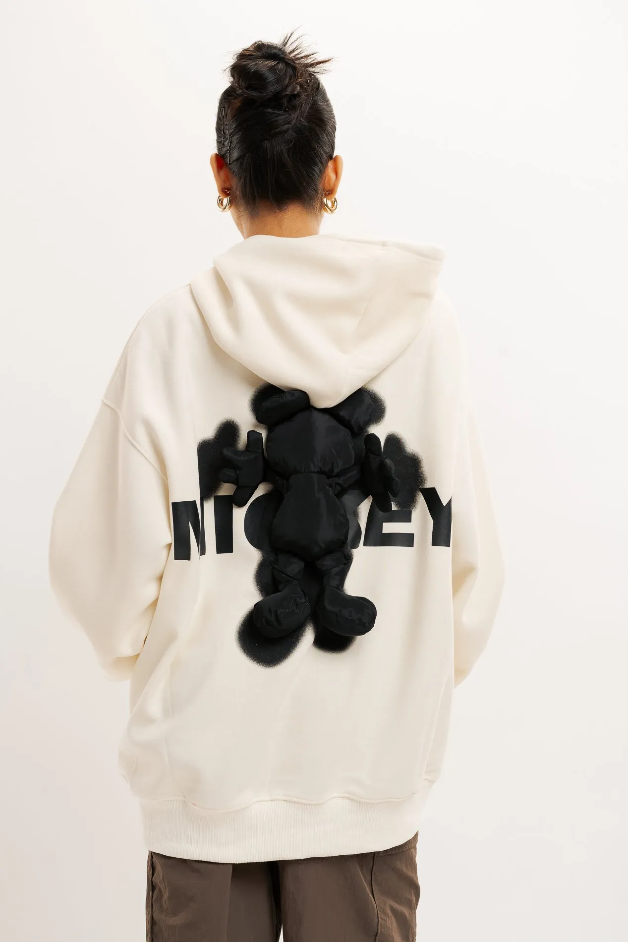 Off White Mickey Sweatshirt