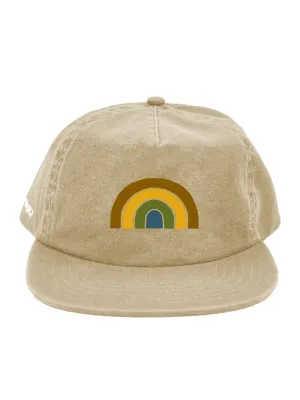 Rainbow Chenille Patch Grandpa Hat