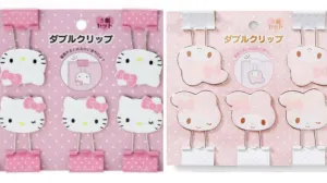 Sanrio Binder Clip Set (Rare find)