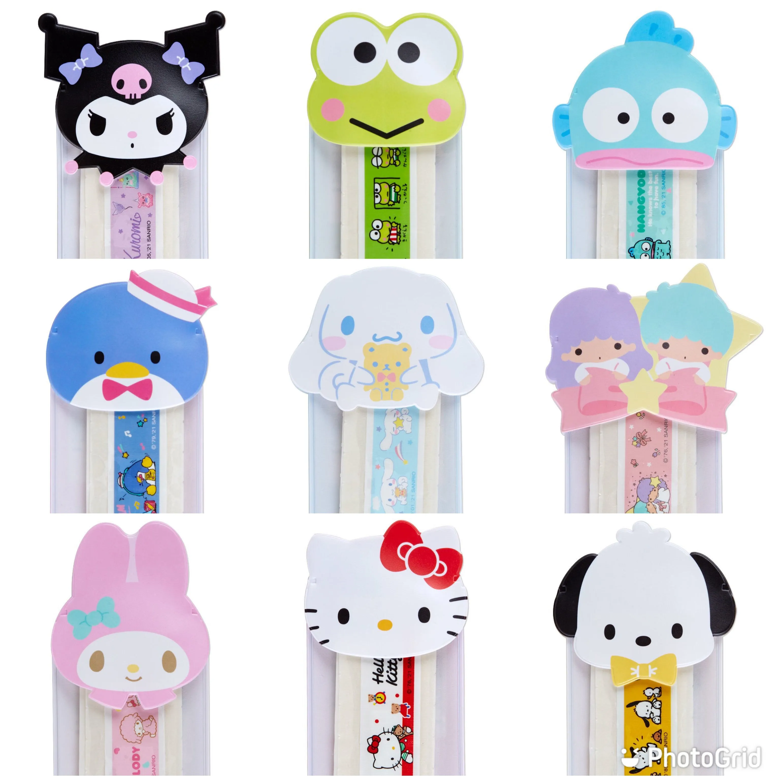 Sanrio Character Bandages with Case