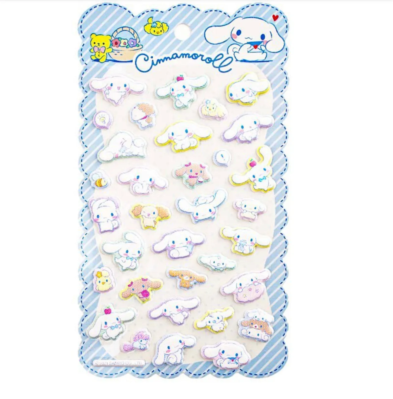 Sanrio Character Foam Sticker Sheet