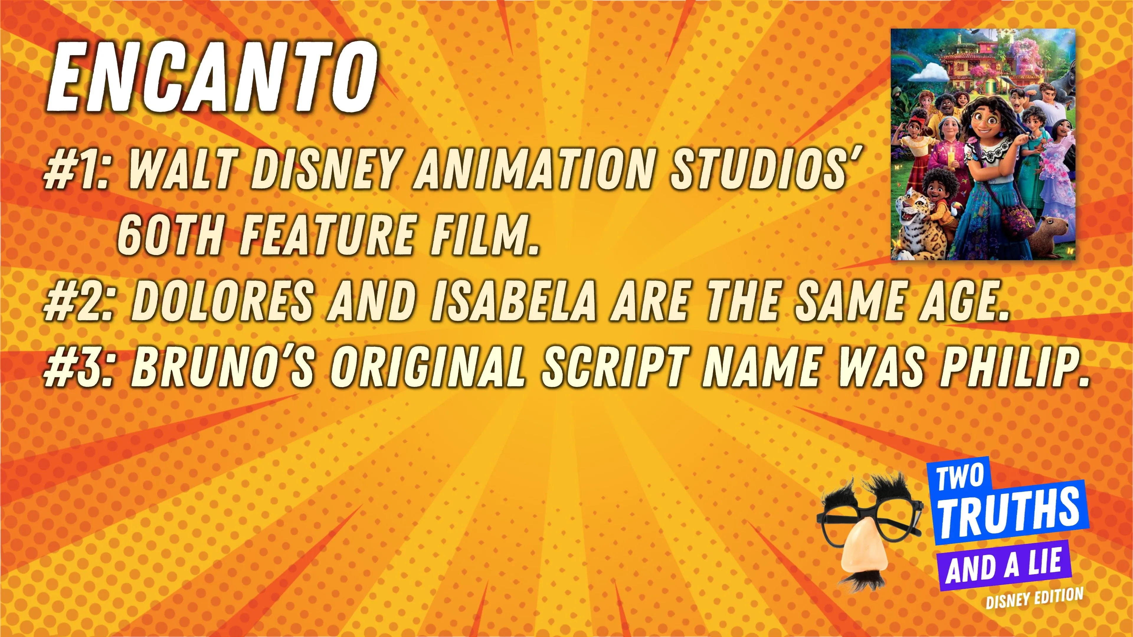 Two Truths And A Lie: Disney Edition