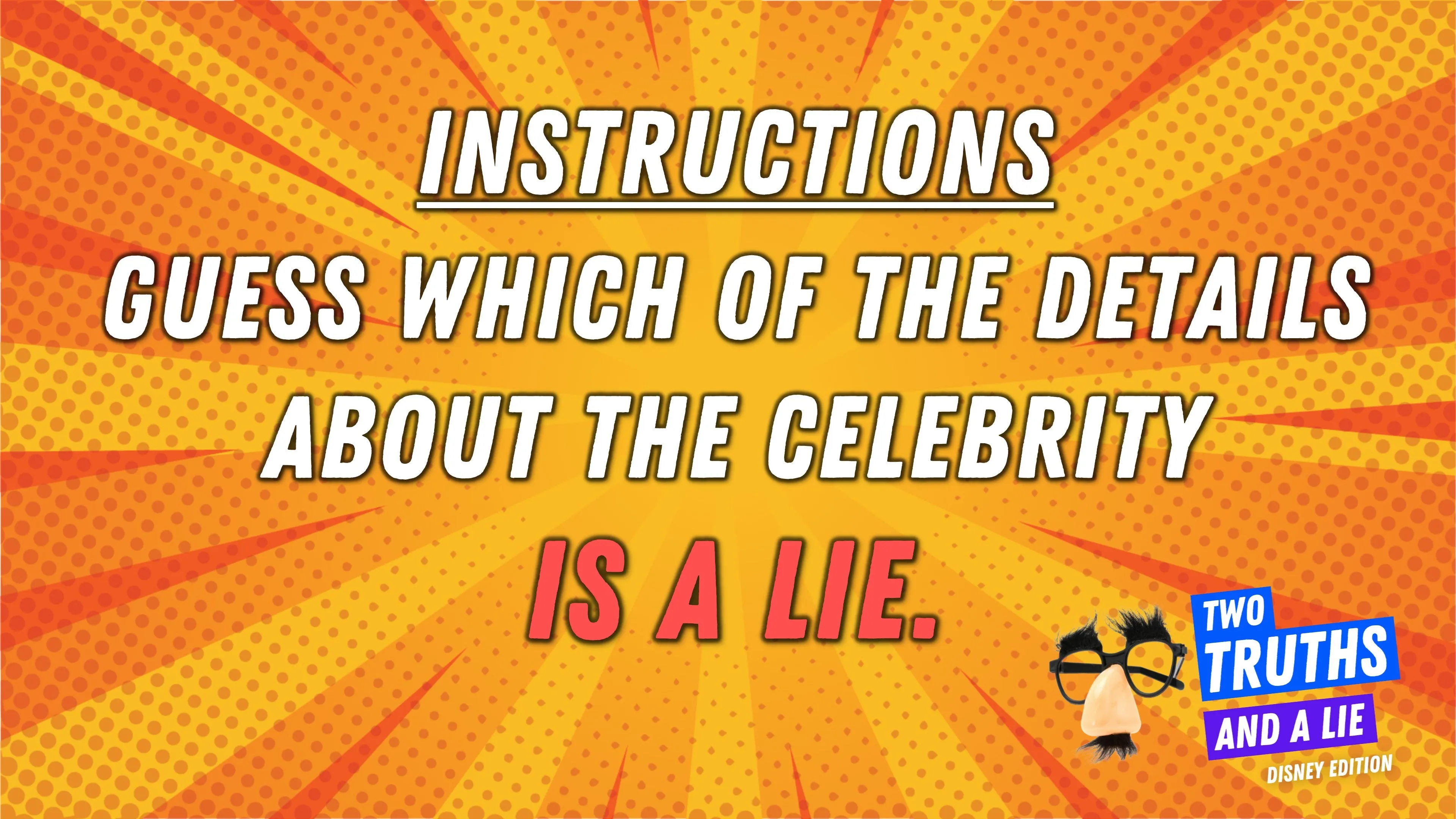 Two Truths And A Lie: Disney Edition