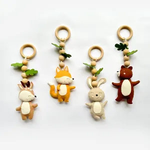 Woodland Adventures - Baby Play Gym Hanging Toys Set